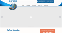 Desktop Screenshot of oxfordshipping.com